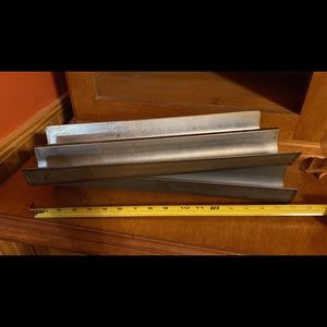 French bread loaf pans set of two